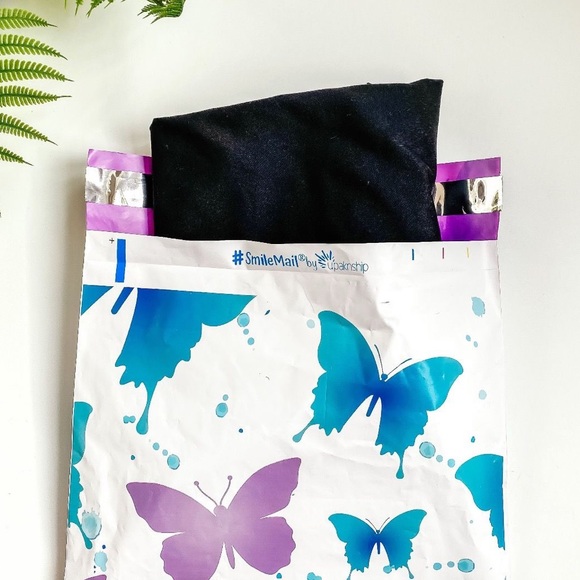 25 10X13 Poly Mailers Butterfly Flat Shipping Envelopes PRICE FIRM - Picture 9 of 9